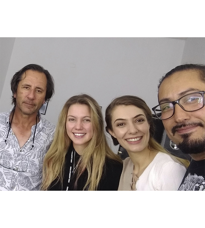 Encuentro con Flo, Berne, Tutu Vidaurre y JPF