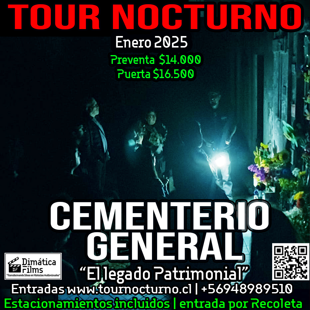 Tour Nocturno Cementerio General - Experiencia de Terror